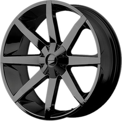 KMC KM651 9x22 5x150 ET 38 Dia 110 Black