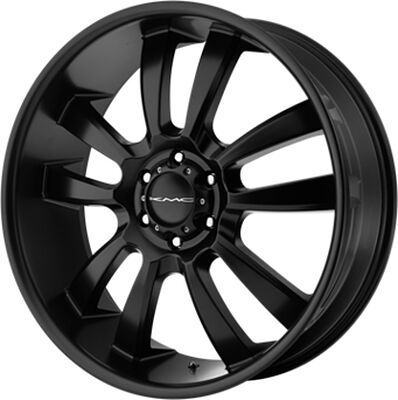 KMC KM673 8.5x20 6x139.7 ET 15 Dia 106.25 Black