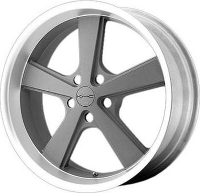 KMC KM701 8.5x20 5x120 ET 35 Dia 72.62 Gray/Machined