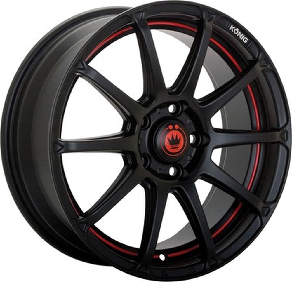 Konig SH08 6.5x15 4x100 ET 40 Dia 73.1 MBRU