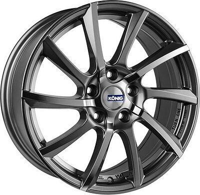 Konig SK92 7x17 5x114.3 ET 40 Dia 73.1 QSMMFPUP