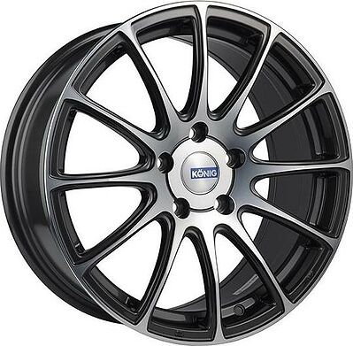 Konig SM11 7.5x17 5x114.3 ET 45 Dia 67.1 GMFPZ
