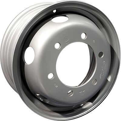 Kronprinz 6/222,25/164/118,3 6x17.5 6x222.25 ET 118.3 Dia 164 Silver
