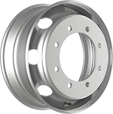 Kronprinz 8/275/221/134 6.75x19.5 8x275 ET 134 Dia 221 Silver