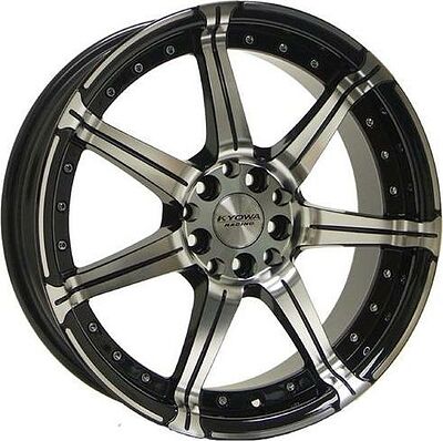 Kyowa KR518 7.5x17 5x114.3 ET 48 Dia 63.3 BKF