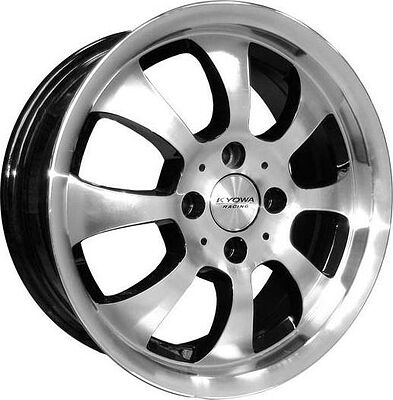 Kyowa KR588 6.5x15 4x100 ET 40 Dia 67.1 BKVL
