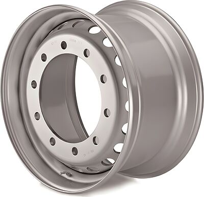 Leading Wheels 10/335/281/0 11.75x22.5 10x335 Dia 281 Silver