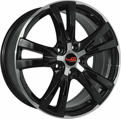 LegeArtis H74 6.5x17 5x114.3 ET 5 Dia 64.1 BFP