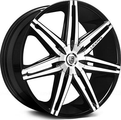 Lexani Johnson II 9x24 6x139 ET 35 Dia 78.1 Chrome