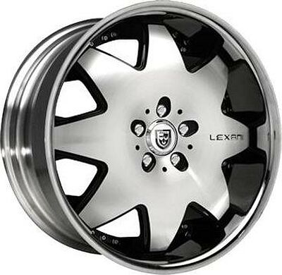 Lexani LX2 9x20 6x139 ET 20 Dia 106 BLK/Mashin