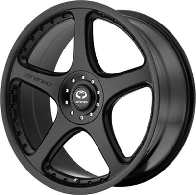 Lorenzo WL28 8x18 5x112 ET 40 Dia 72.62 Black