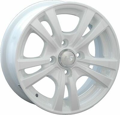 LS 141 6x14 4x98 ET 35 Dia 58.6 White