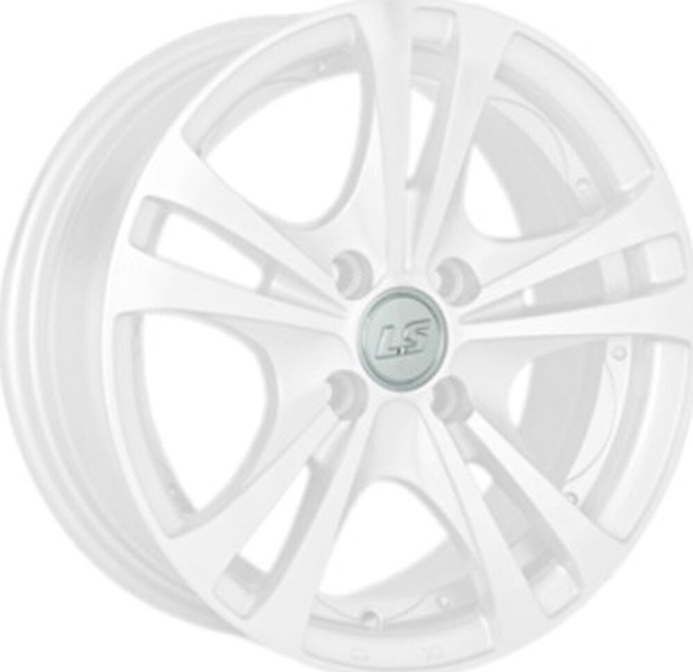 LS 481 6x14 4x100 ET 40 Dia 73.1 White