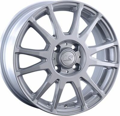 LS 896 6x15 4x100 ET 50 Dia 60.1 silver