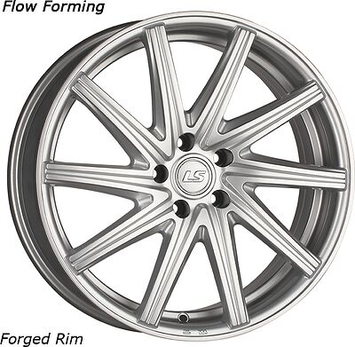 LS FlowForming RC10 8x19 5x112 ET 39 Dia 66.69 silver