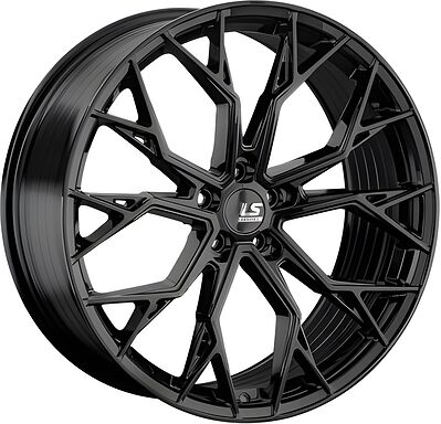 LS FlowForming RC61 8x18 5x108 ET 45 Dia 63.3 BK