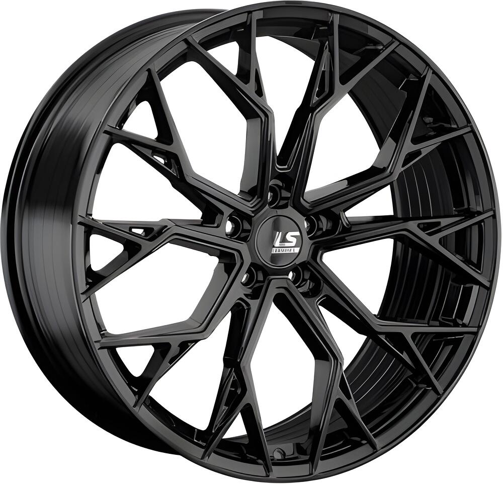 LS FlowForming RC61 8x18 5x112 ET 30 Dia 66.6 BK