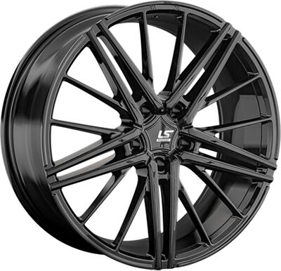 LS FlowForming RC76 8x18 5x108 ET 45 Dia 63.4 BK
