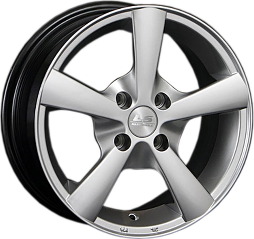 LS NG210 6.5x15 4x98 ET 32 Dia 58.6 silver