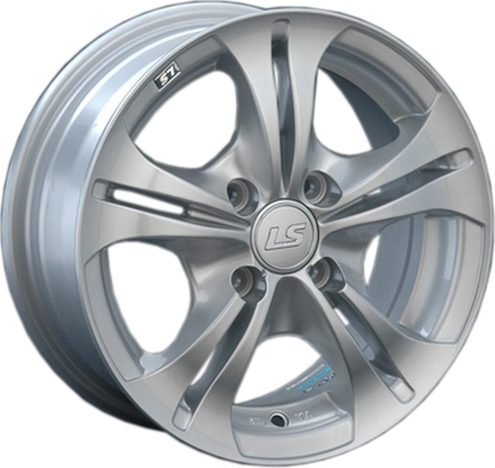 LS NG680 5.5x13 4x100 ET 35 Dia 73.1 silver