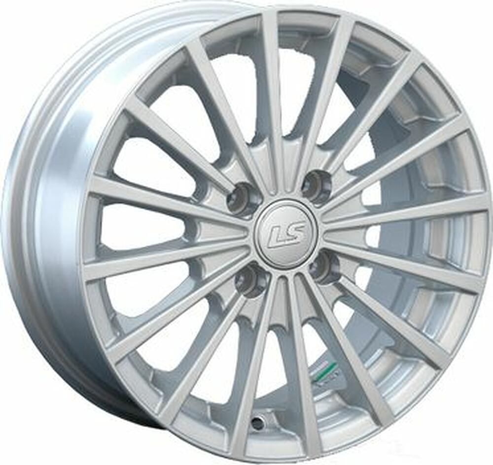 LS NG241 5.5x13 4x98 ET 35 Dia 58.6 silver