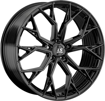 LS RC61 8x18 5x108 ET 45 Dia 63.3 BK