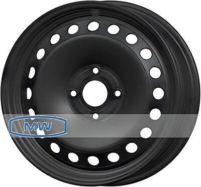 Magnetto Solaris/Rio 16023 AM 6x16 4x100 ET 49 Dia 54.1 black