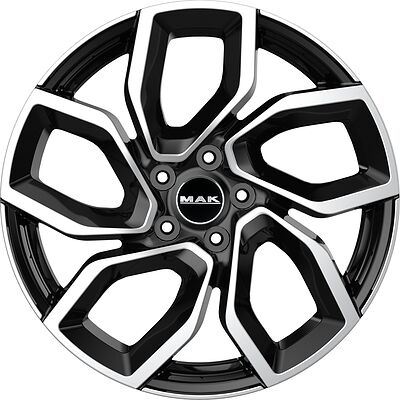 Mak Apollo 6x15 5x98 ET 37 Dia 58.1 Black Mirror