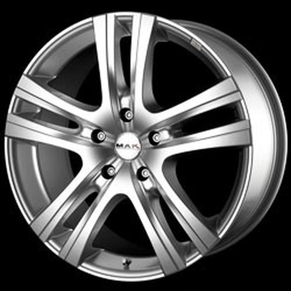 Mak Aria 7x16 6x139.7 ET 38 Dia 67.1 Hyper Silver