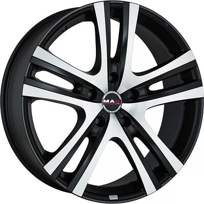 Mak Aria 6.5x16 6x139.7 ET 10 Dia 112 Ice Black