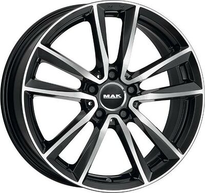 Mak Bremen 7x18 5x112 ET 52 Dia 66 Gun Metallic - Mirror Face