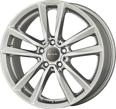 Mak Bremen W 8x17 5x112 ET 54 Dia 66.6 Black mirror