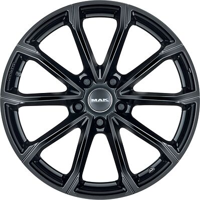 Mak DaVinci 8x19 5x112 ET 40 Dia 76 Gloss Black