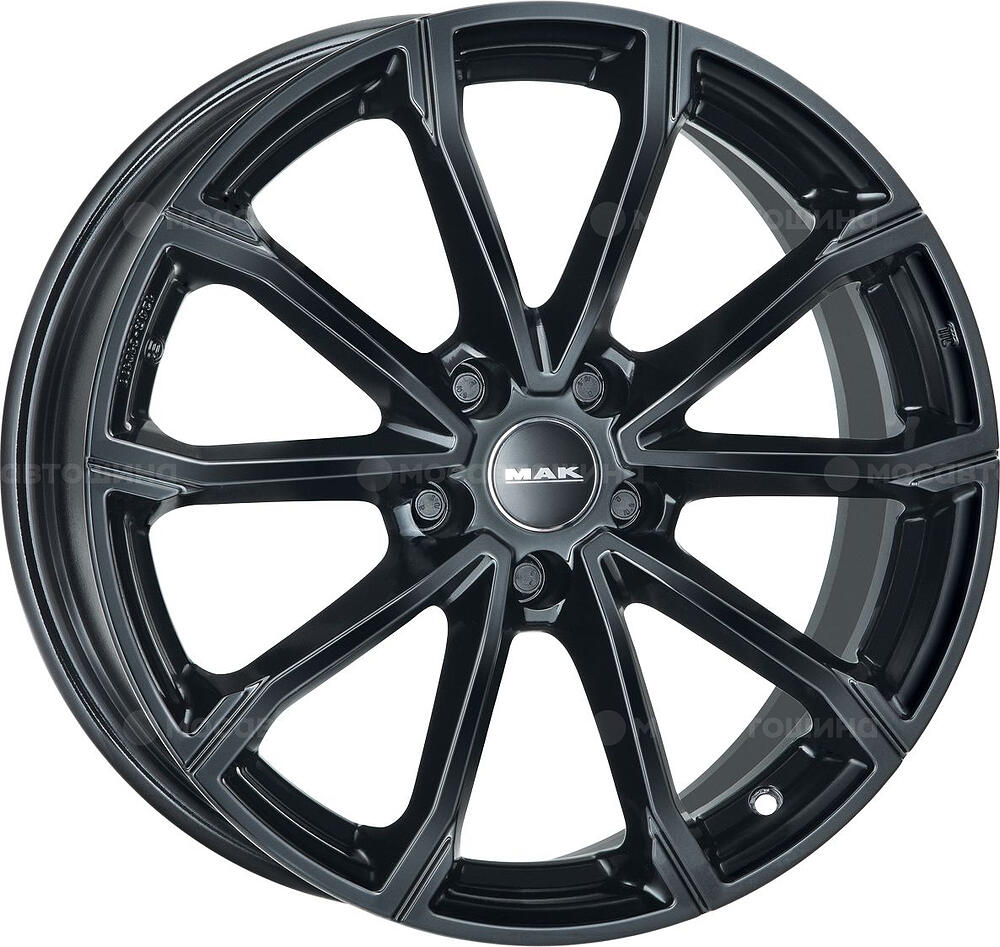 Mak DaVinci 8x19 5x112 ET 30 Dia 76 Gloss Black