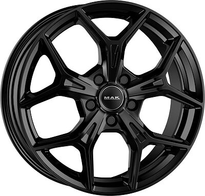 Mak Epica 7x18 5x100 ET 39 Dia 57.1 Gloss Black