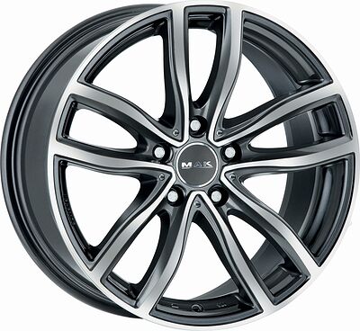 Mak Fahr 8x19 5x120 ET 36 Dia 72.6 Gunmetal Mirror Face