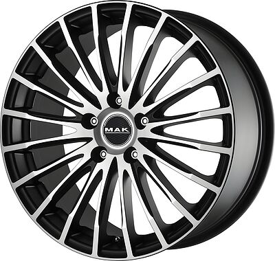 Mak Fatale 8.5x19 5x114.3 ET 40 Dia 76 Ice Black
