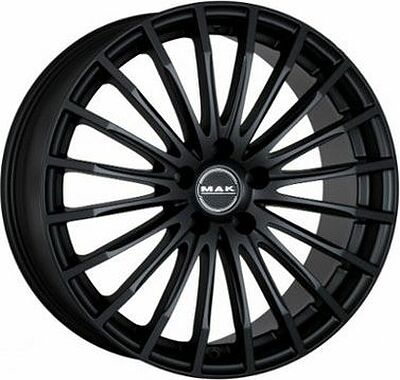 Mak Fatale 8.5x19 5x112 ET 48 Dia 76 Matt Black