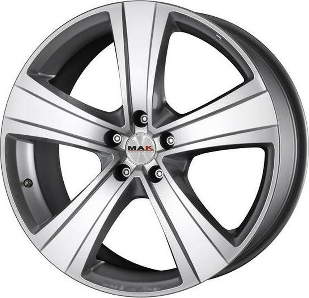 Mak Fuoco 5 9x18 5x150 ET 55 Dia 110.2 Hyper Silver