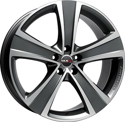 Mak Fuoco 5 9.5x20 5x127 ET 45 Dia 71.6 Ice Titan