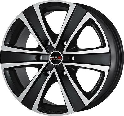 Mak Fuoco 6 8x18 6x139.7 ET 35 Dia 112 Ice Black