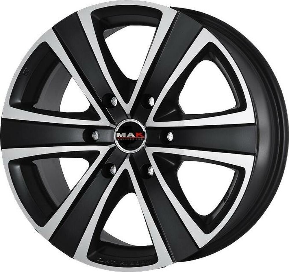 Mak Fuoco 6 7.5x17 6x139.7 ET 38 Dia 67.1 Ice Black