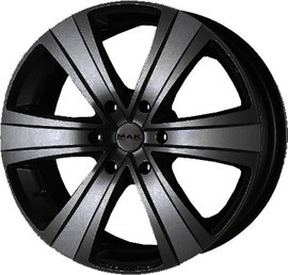 Mak Fuoco 6 7.5x17 6x139.7 ET 50 Dia 93.1 Mat Black