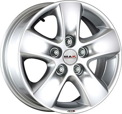 Mak HD! 6.5x16 5x112 ET 45 Dia 76 Hyper Silver