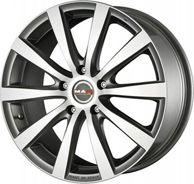Mak Iguan 7x16 5x112 ET 35 Dia 76 Graphite-Mirror Face