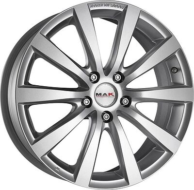 Mak Iguan 8x18 5x112 ET 30 Dia 76 Hyper Silver