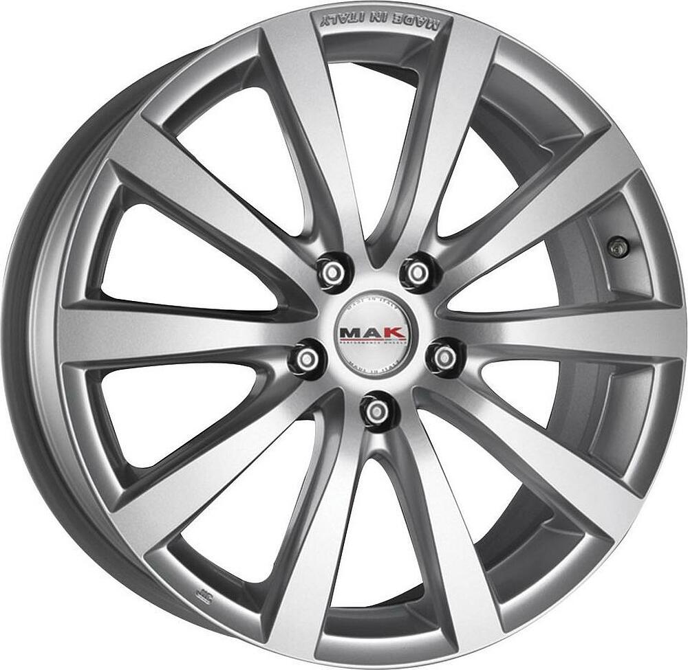 Mak Iguan 8x18 5x114.3 ET 40 Dia 76 Hyper Silver