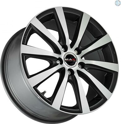 Mak Iguan 7x17 5x114.3 ET 40 Dia 76 Ice Black