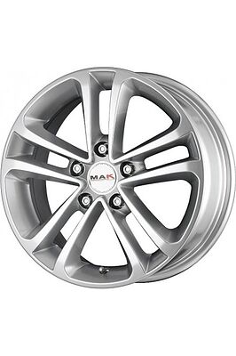 Mak Invidia 8x17 5x108 ET 45 Dia 72 HYPER SILVER