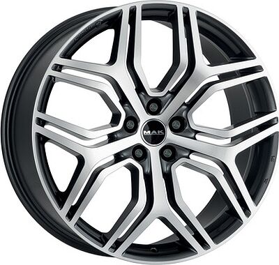 Mak Kingdom 8.5x20 5x108 ET 42 Dia 63.4 Gunmetal Mirror Face